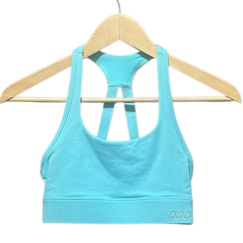 Lorna Jane Train Hard Sports Bra Blue Size Small